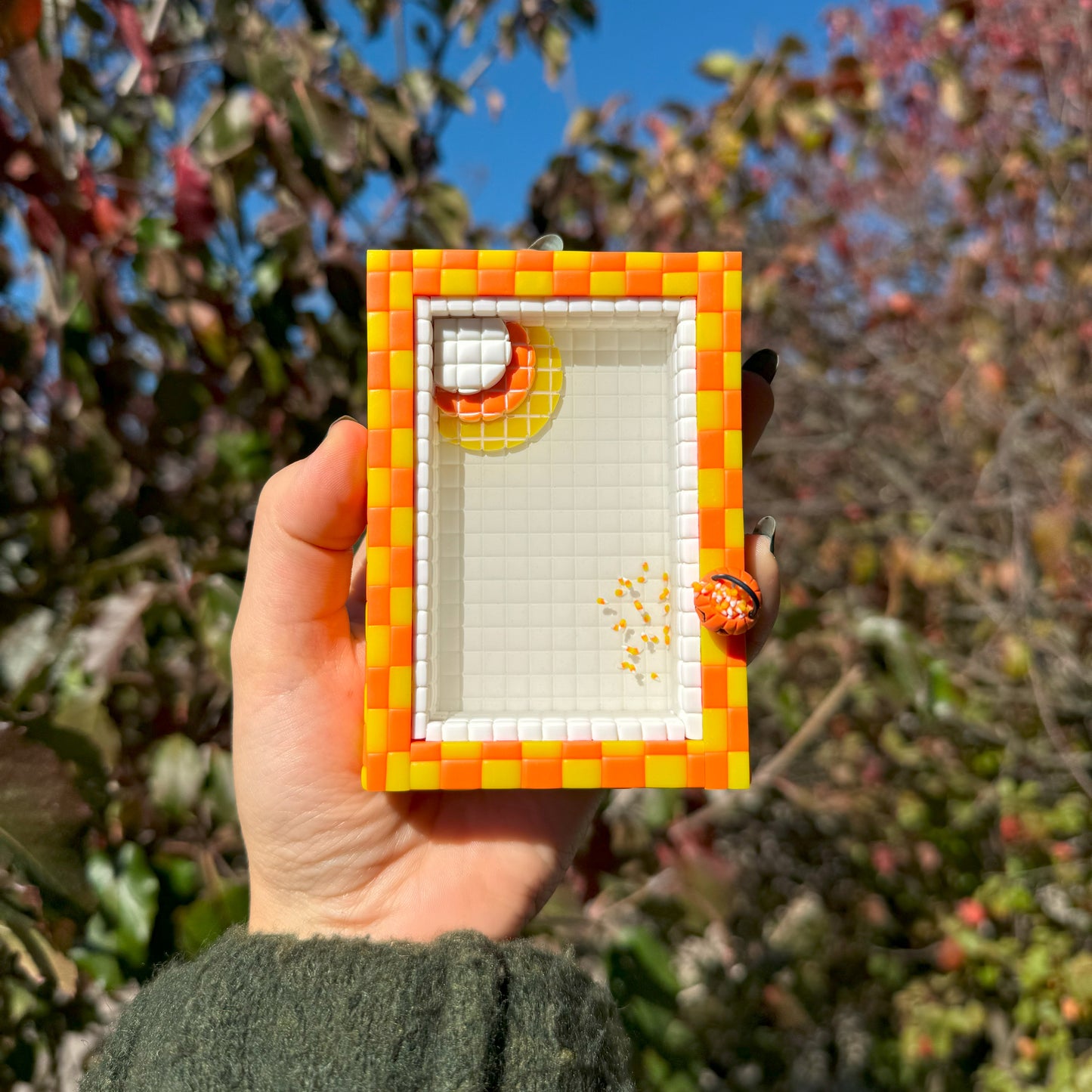 Candy Corn Trinket Pool
