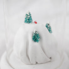 Load image into Gallery viewer, Snowy Mountain Lake House / Miniature Landscape