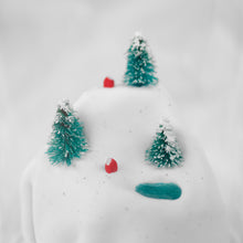 Load image into Gallery viewer, Snowy Mountain Lake House / Miniature Landscape