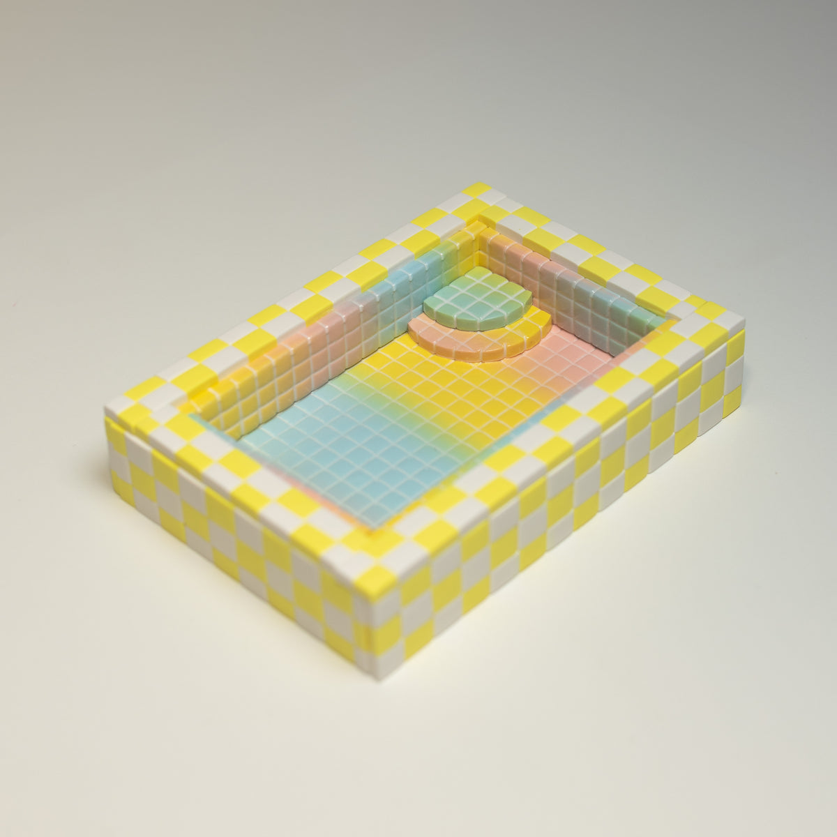 Pastel Gradient #6 / Spare Parts / Trinket Pool with Flaws