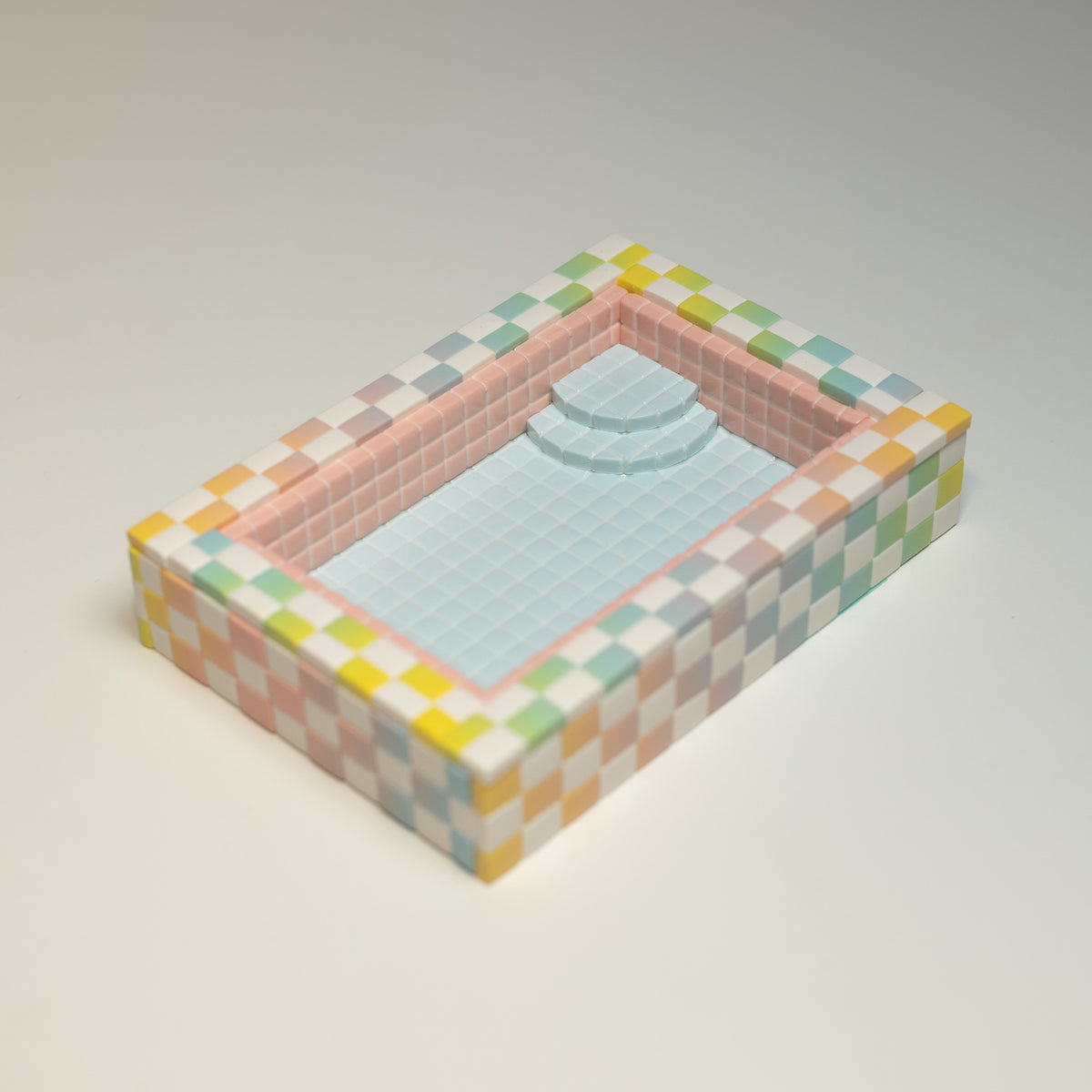 Pastel Gradient #7 / Spare Parts / Trinket Pool with Flaws
