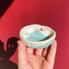 Load image into Gallery viewer, Tiny House Landscape Dish #11 / Set of 2 / Ceramics / SECONDS