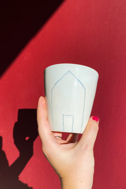 House Sketch Cup #1 / Ceramic