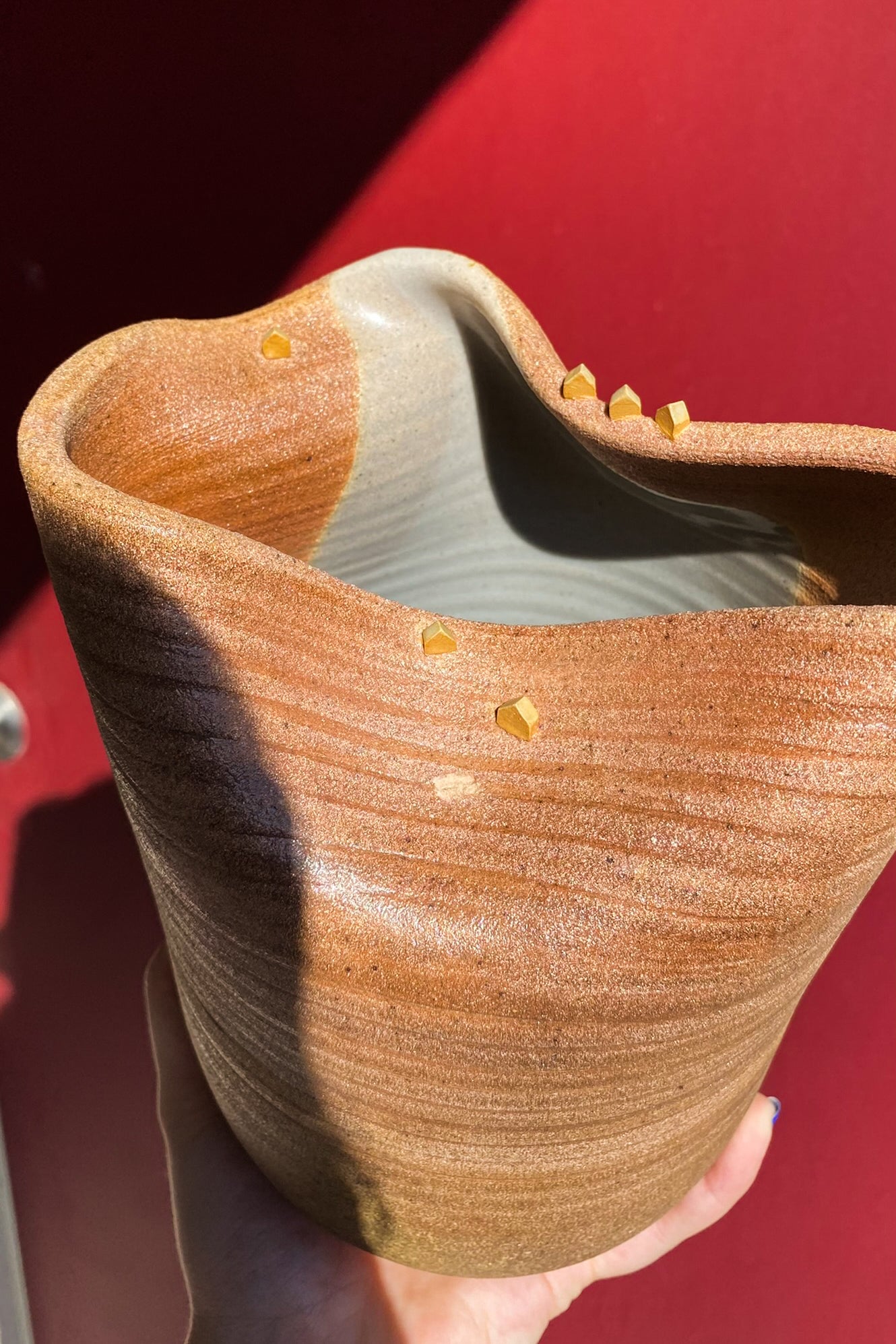 Tiny House Landscape Vase #8 / Ceramics / SECONDS / *LOCAL PICKUP ONLY*