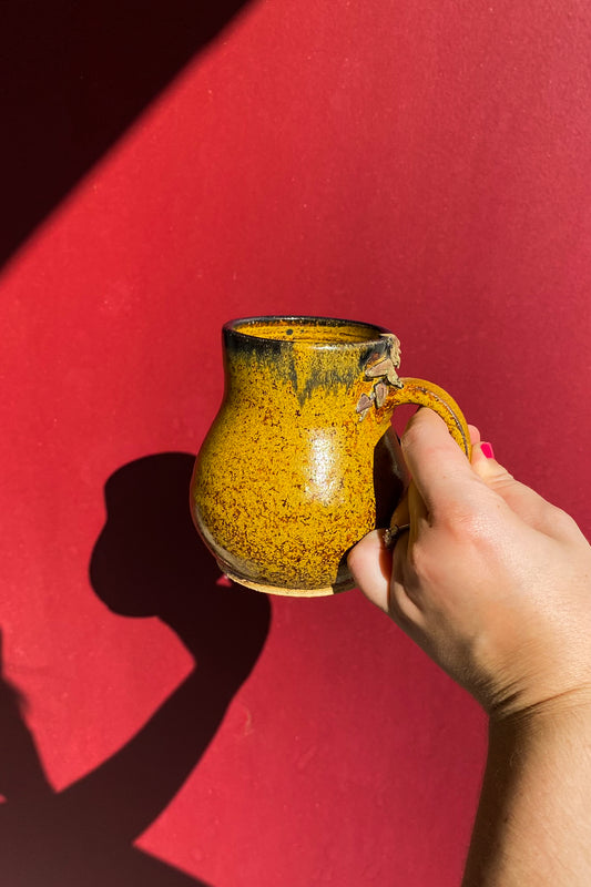 Yellow Vine Mug / Ceramics / SECONDS