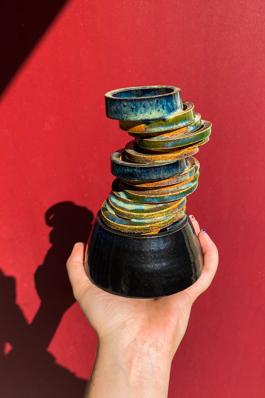 Sliced Vase #11 / Ceramics