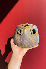 Load image into Gallery viewer, Geometric Window Vase / Ceramics