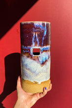 Load image into Gallery viewer, Tall Geometric Window Vase / Ceramics / *LOCAL PICKUP ONLY*