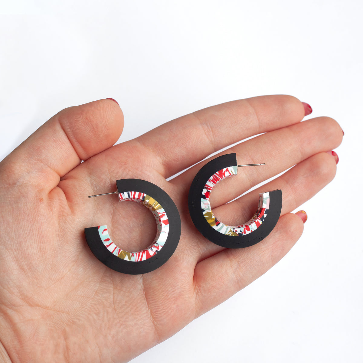 Interior Hoops / Earrings / Old Stock