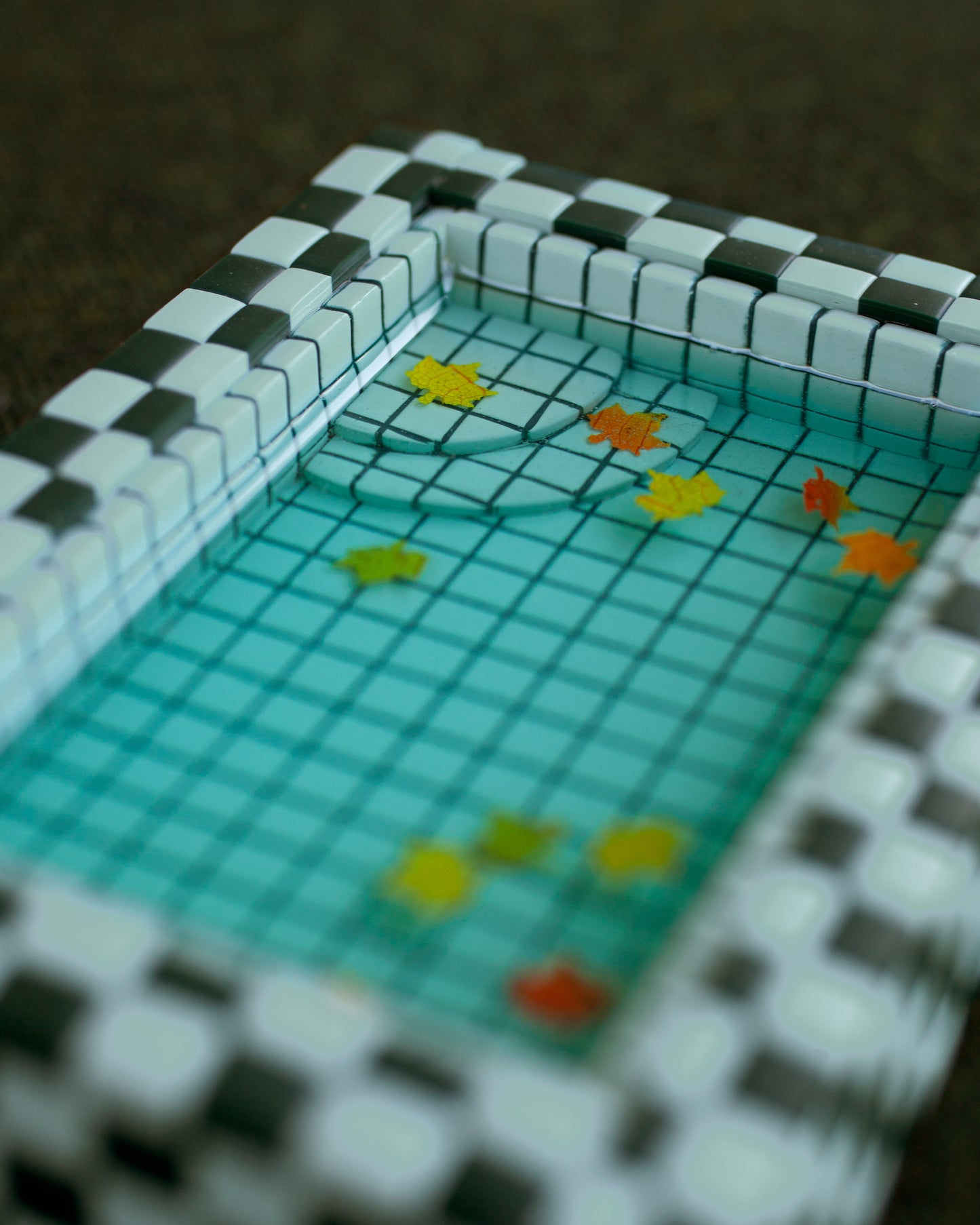 Greens / Fall Swimming Pool Trinket Dish