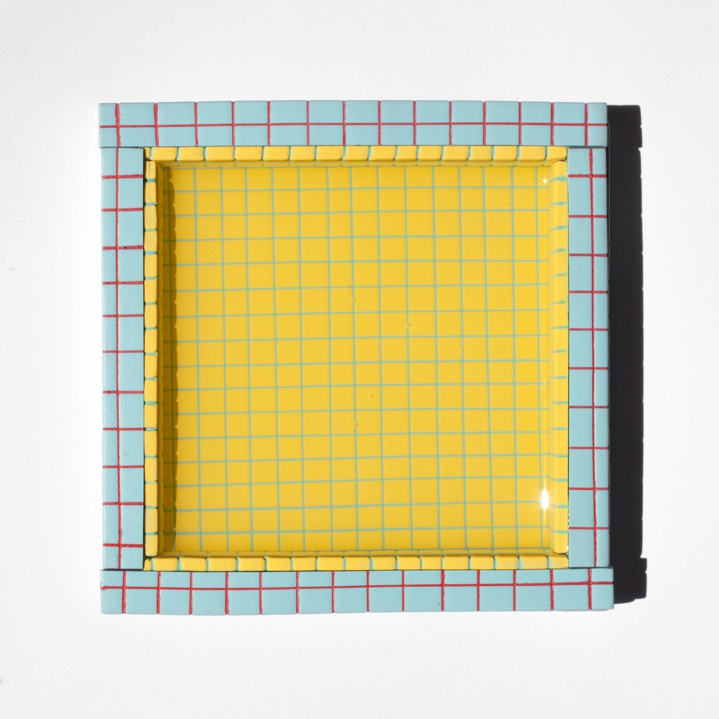 Blue and Yellow / Swimming Pool Coaster