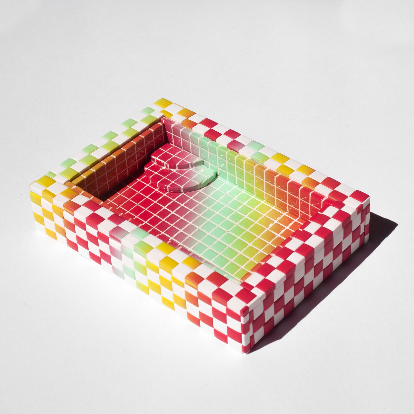 Bright Gradient / Swimming Pool Trinket Dish