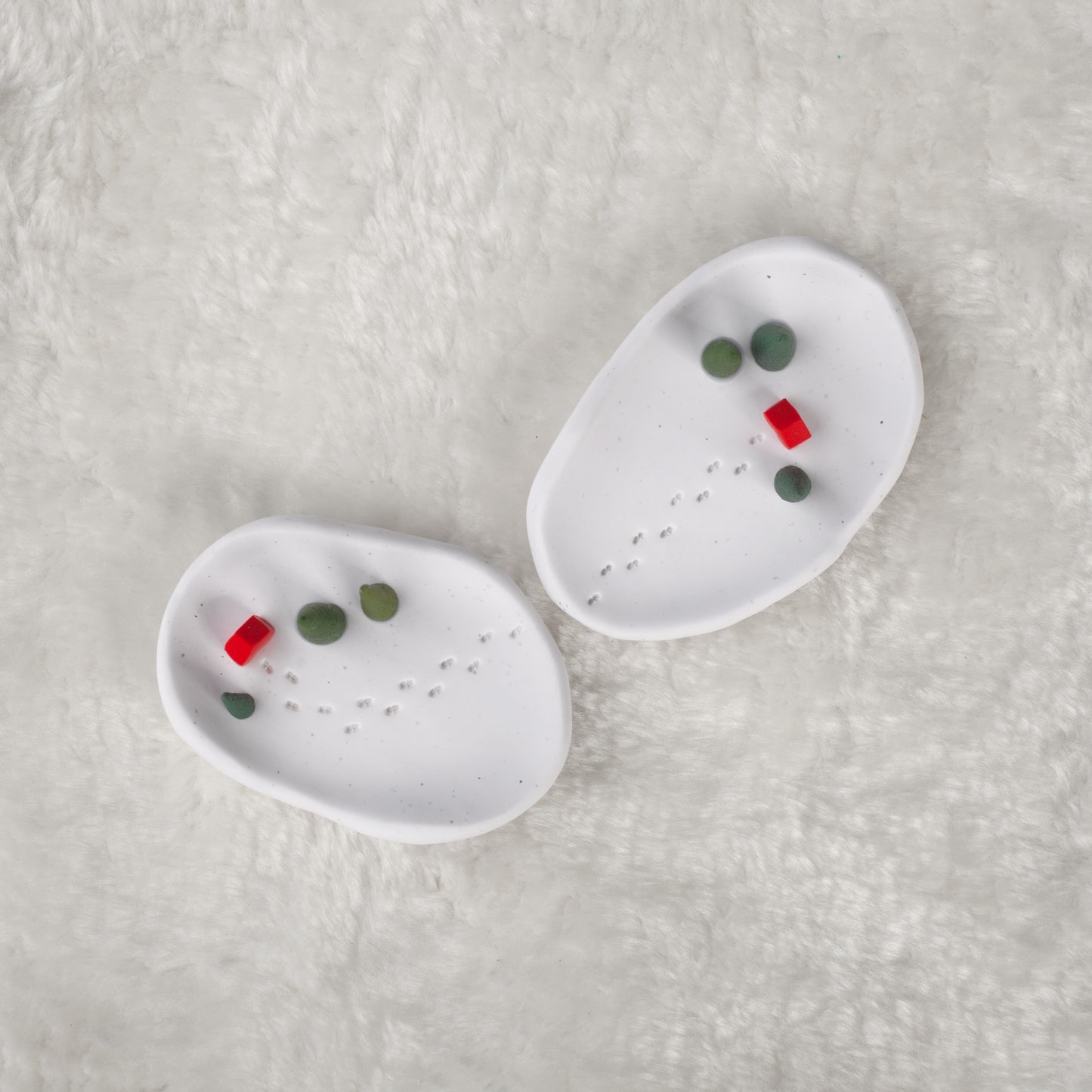 No. 9 (Set of 2) / Winter Trinket Dish