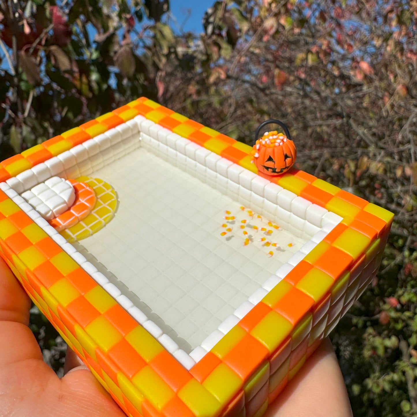 Candy Corn Trinket Pool