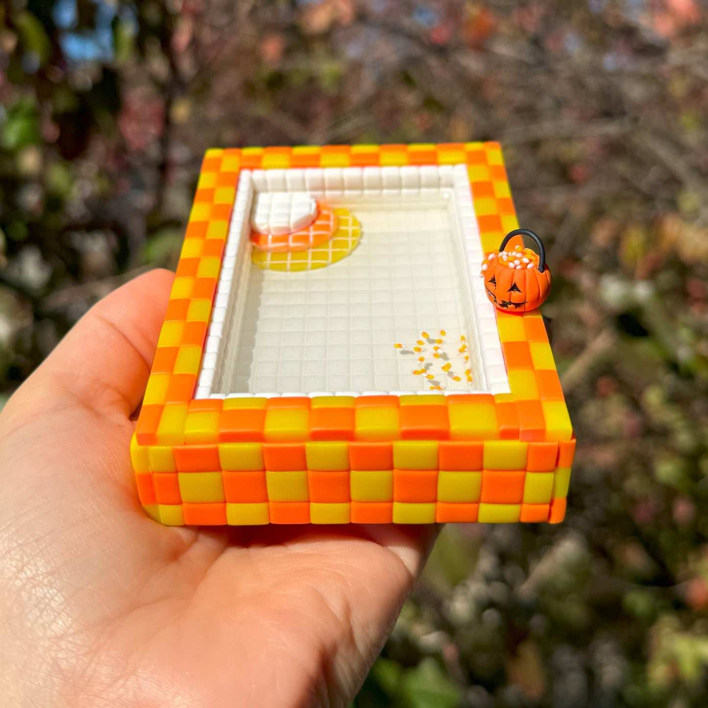 Candy Corn Trinket Pool