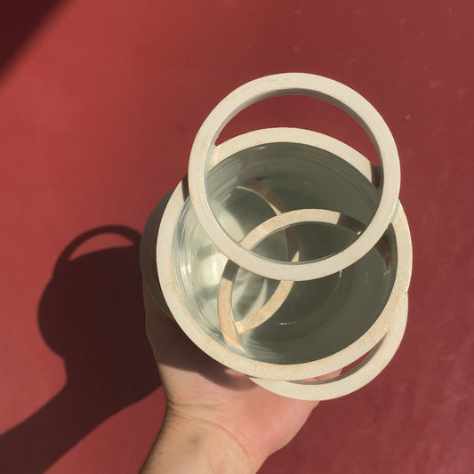 Sliced Vase 2 / Ceramics