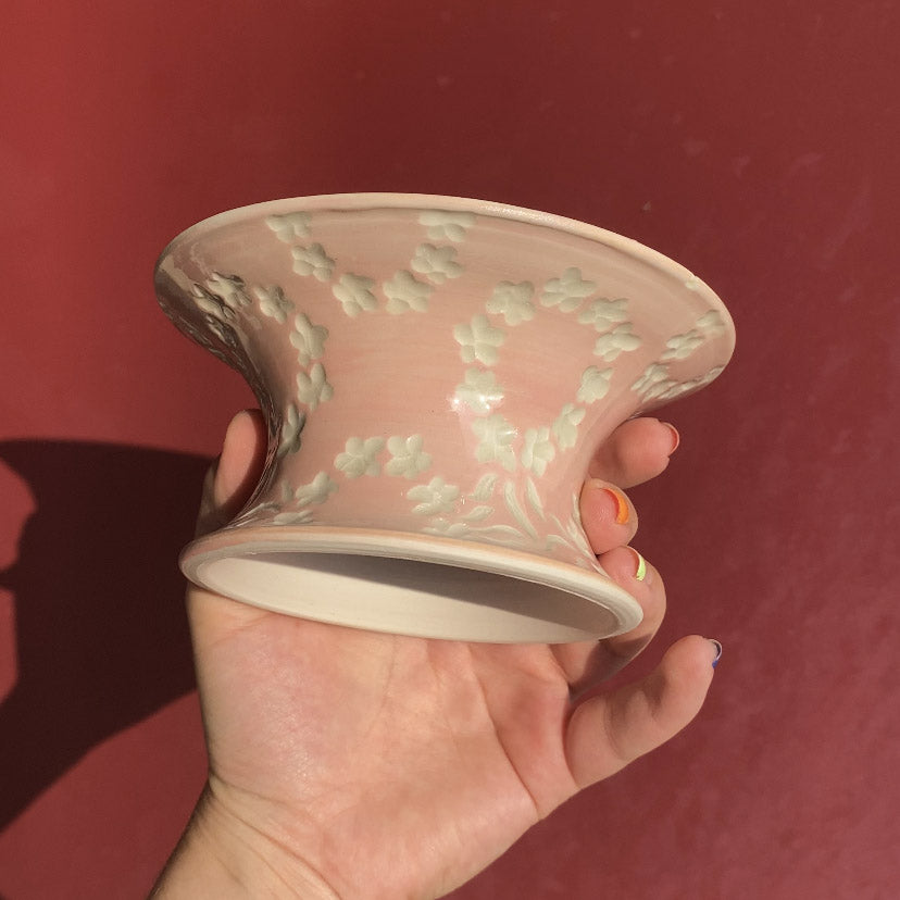 Large Bowl with Base / Ceramics