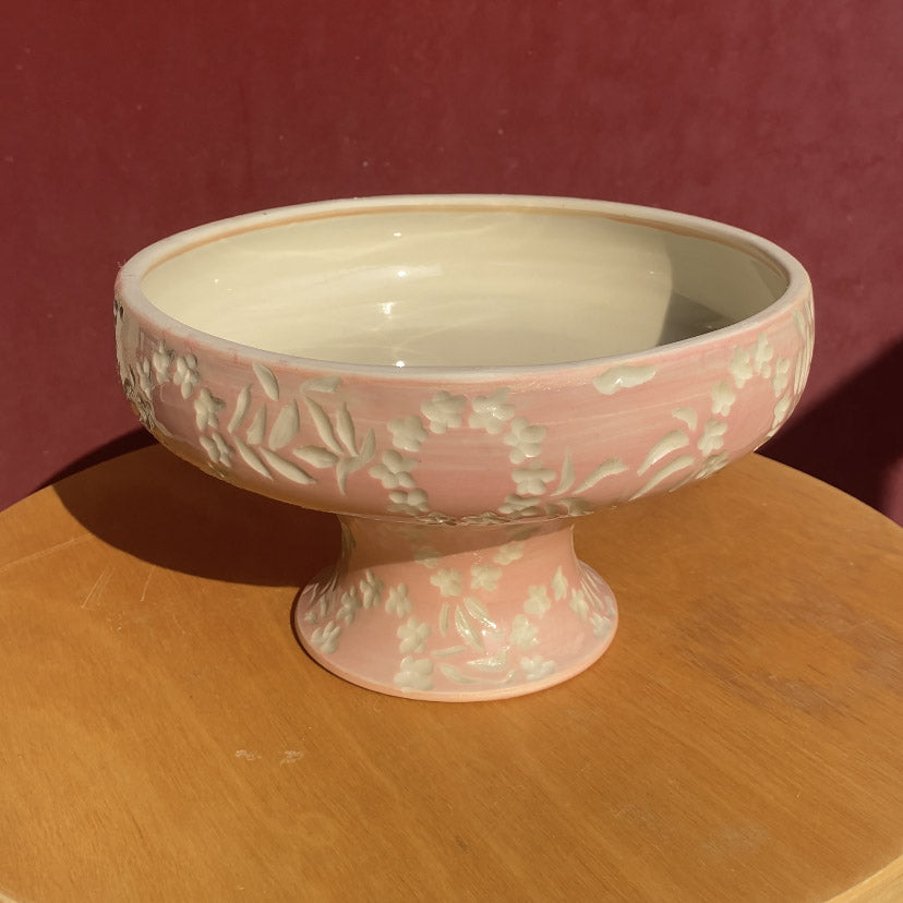 Large Bowl with Base / Ceramics