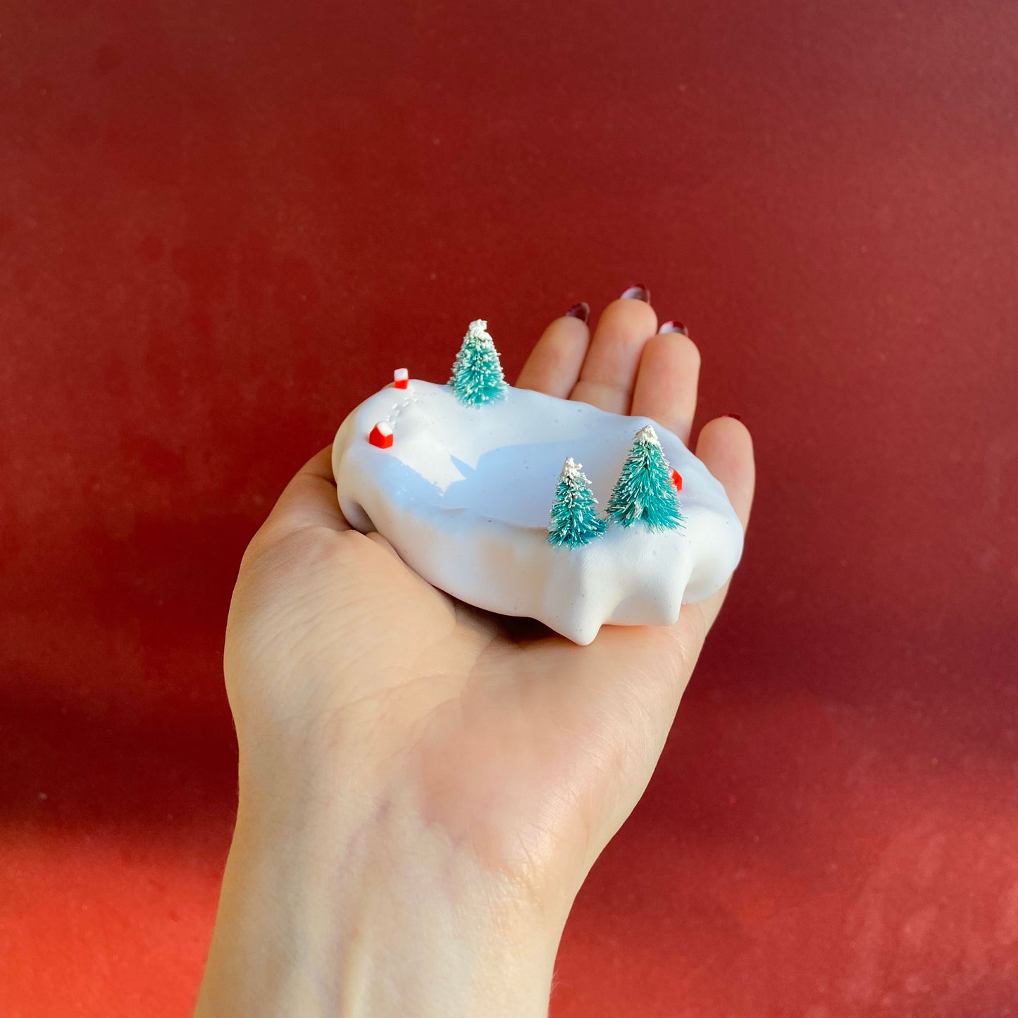 Winter Trinket Dish