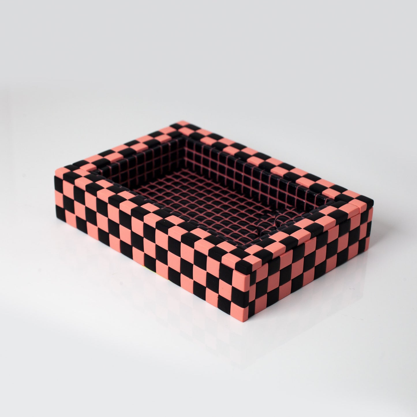 Pink and Black / Swimming Pool Trinket Dish