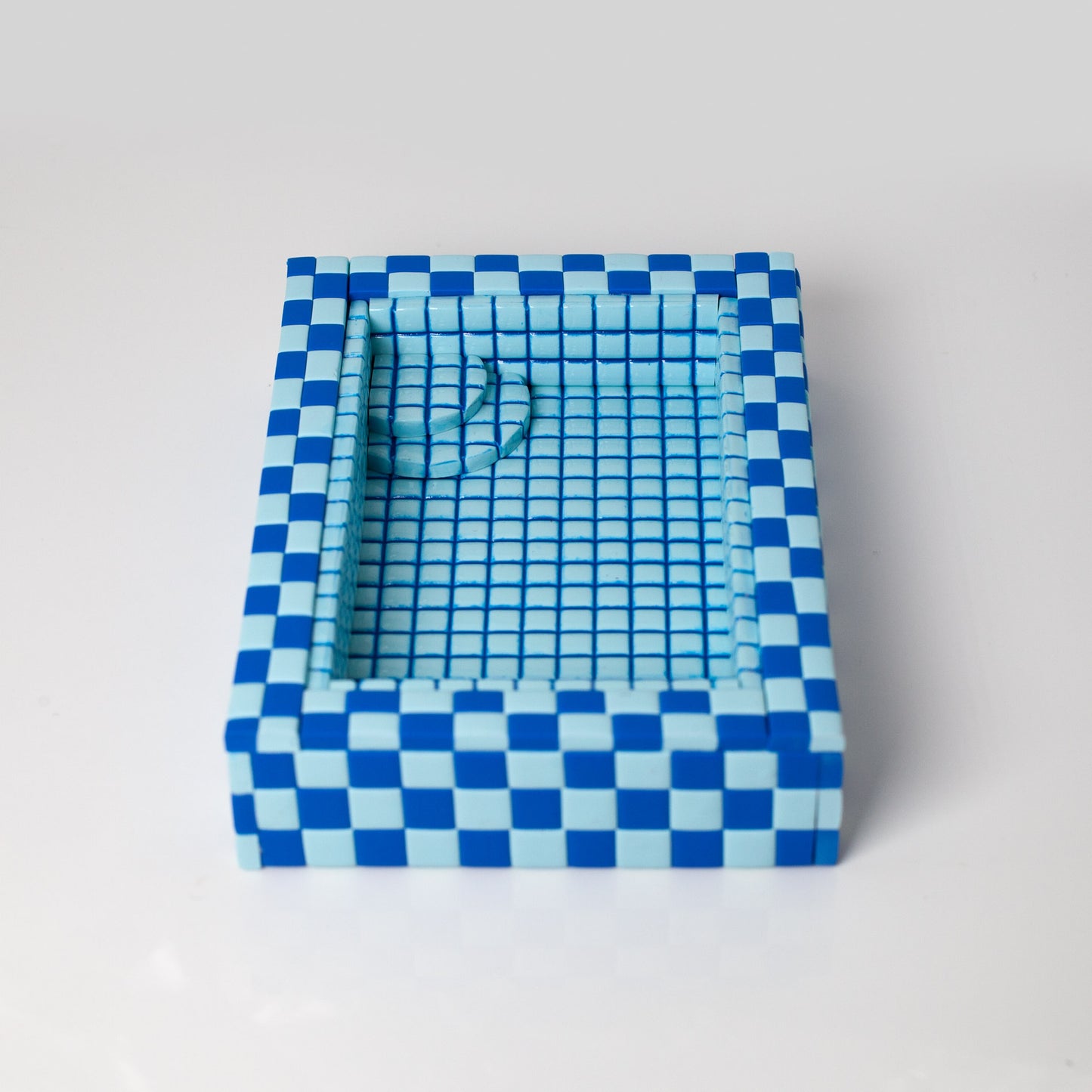 Blue and Blue / Swimming Pool Trinket Dish