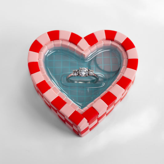 Heart Swimming Pool / Ring Holder