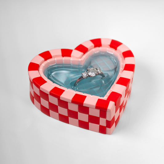 Heart Swimming Pool / Ring Holder