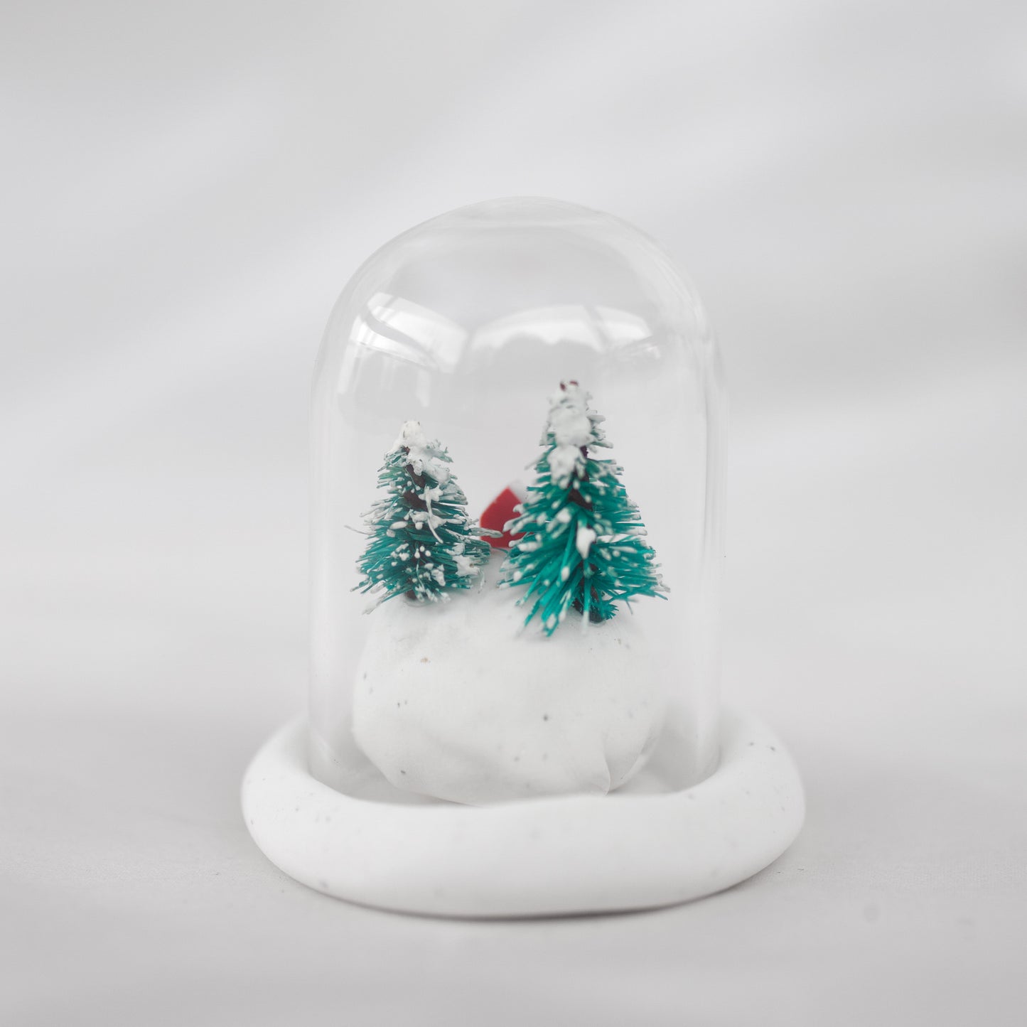 Snowy Forest Homestead / Miniature Landscape Diorama