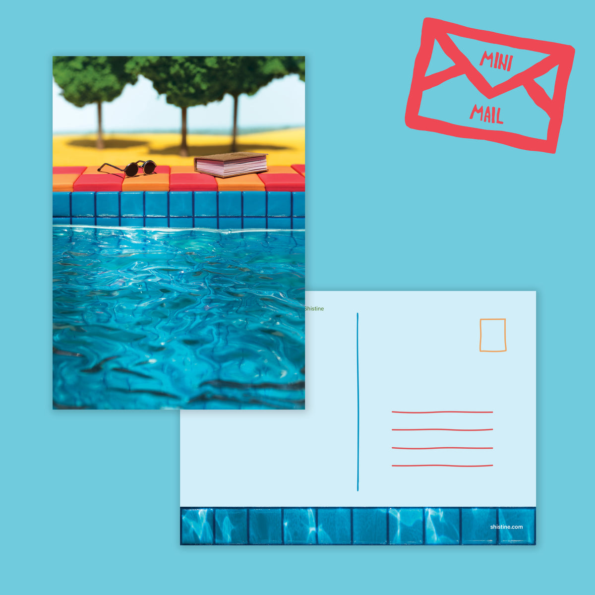Mini Mail Postcards Only (one-time purchase)