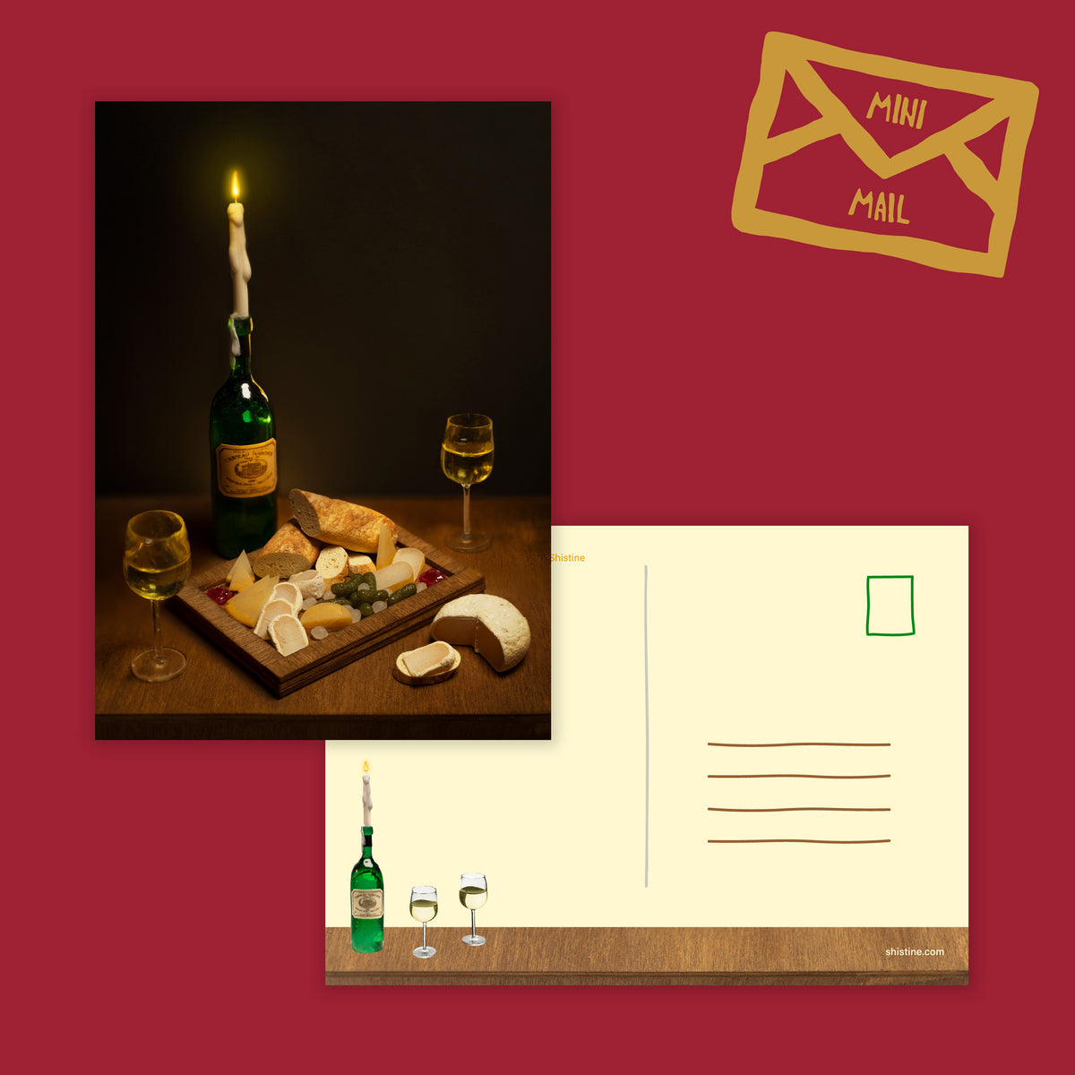 Mini Mail Postcards Only (one-time purchase)