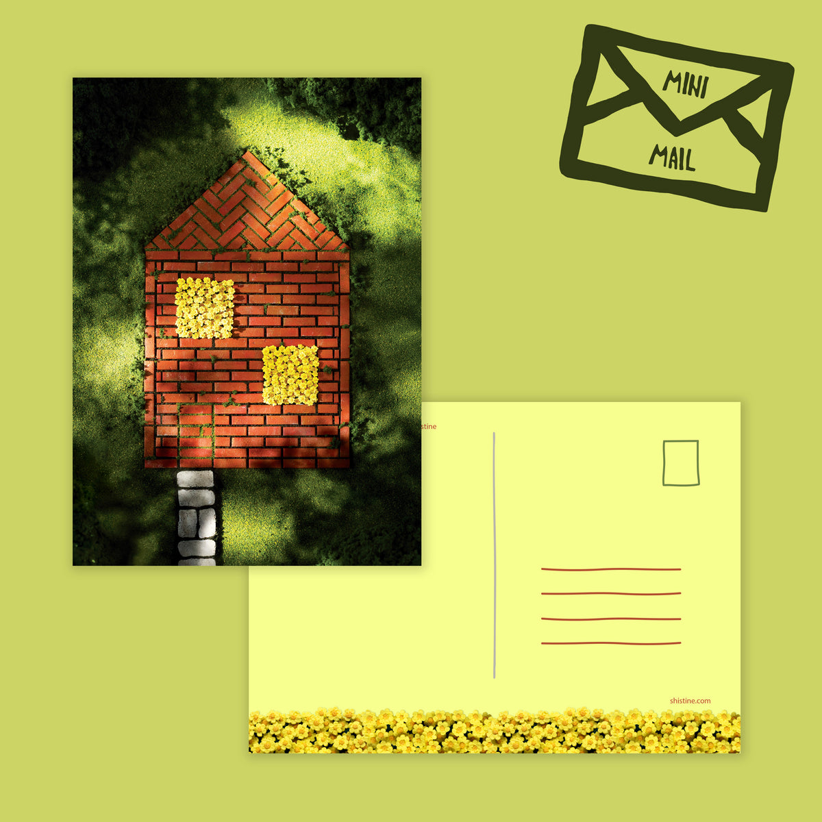 Mini Mail Postcards Only (one-time purchase)