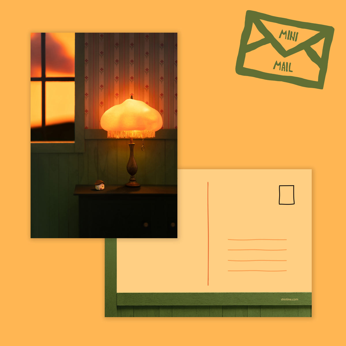 Mini Mail Postcards Only (one-time purchase)