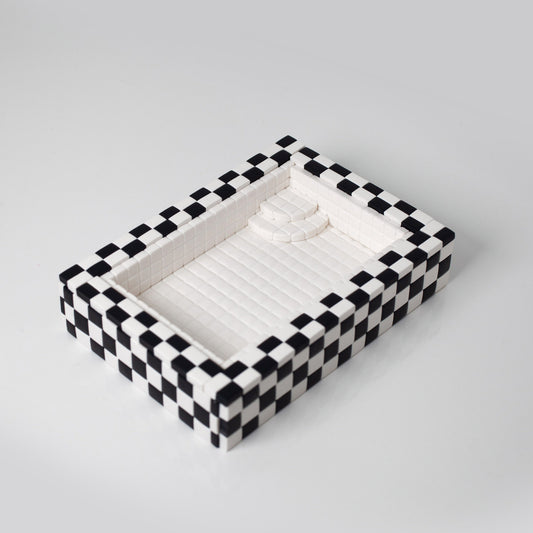 Black and White / Swimming Pool Trinket Dish
