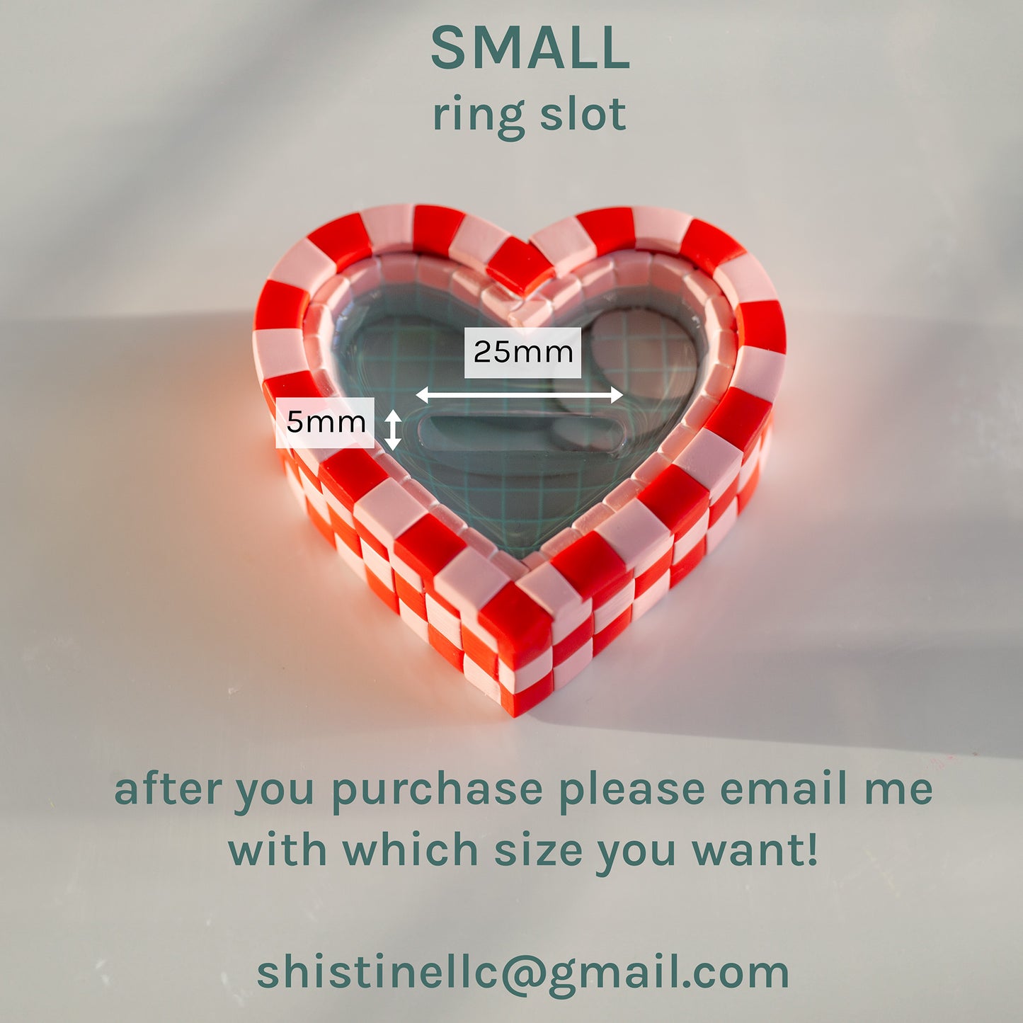 Heart Swimming Pool / Ring Holder