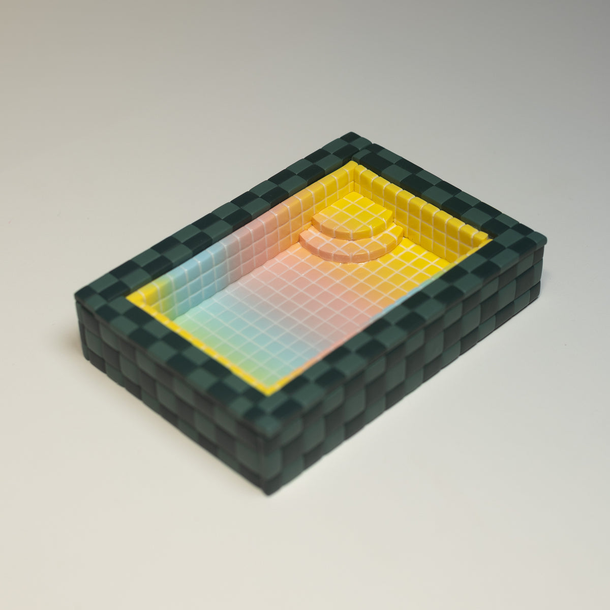 Pastel Gradient #4 / Spare Parts / Trinket Pool with Flaws