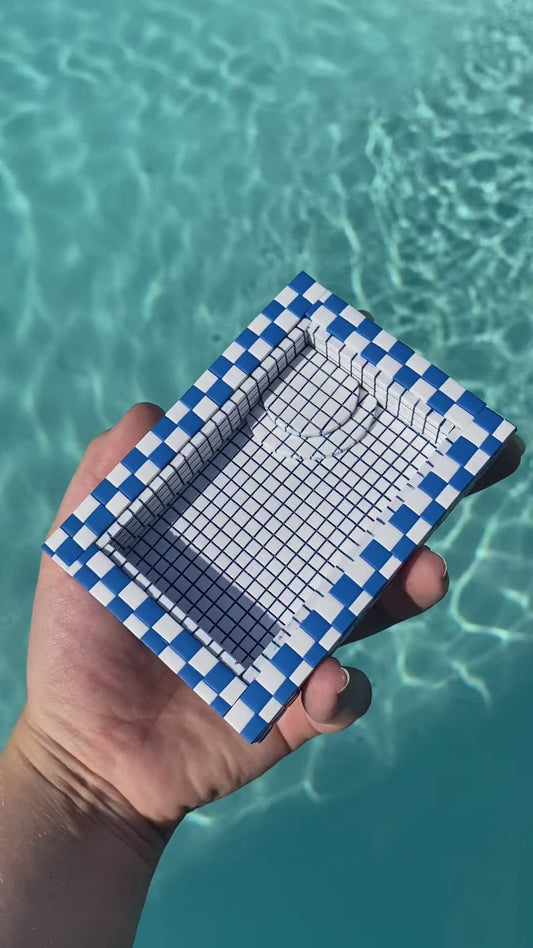 Blue and White / Swimming Pool Trinket Dish