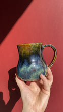 Load and play video in Gallery viewer, Brown, Green, Blue Mug / Ceramics / SECONDS
