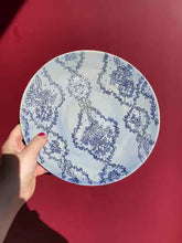 Load and play video in Gallery viewer, Blue Floral Pattern Bowl / Ceramics / SECONDS / *LOCAL PICKUP ONLY*
