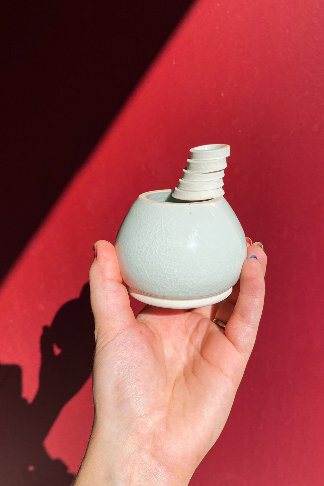 Sliced Vase #7 / Ceramics