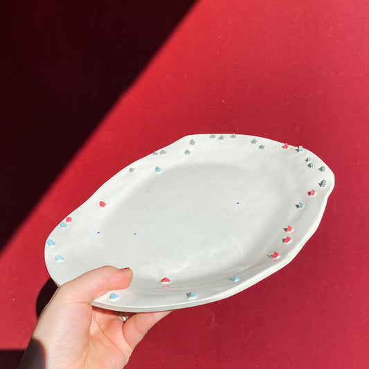 Tiny House Landscape Dish #6 Large / Ceramics / SECONDS / *LOCAL PICKUP ONLY*