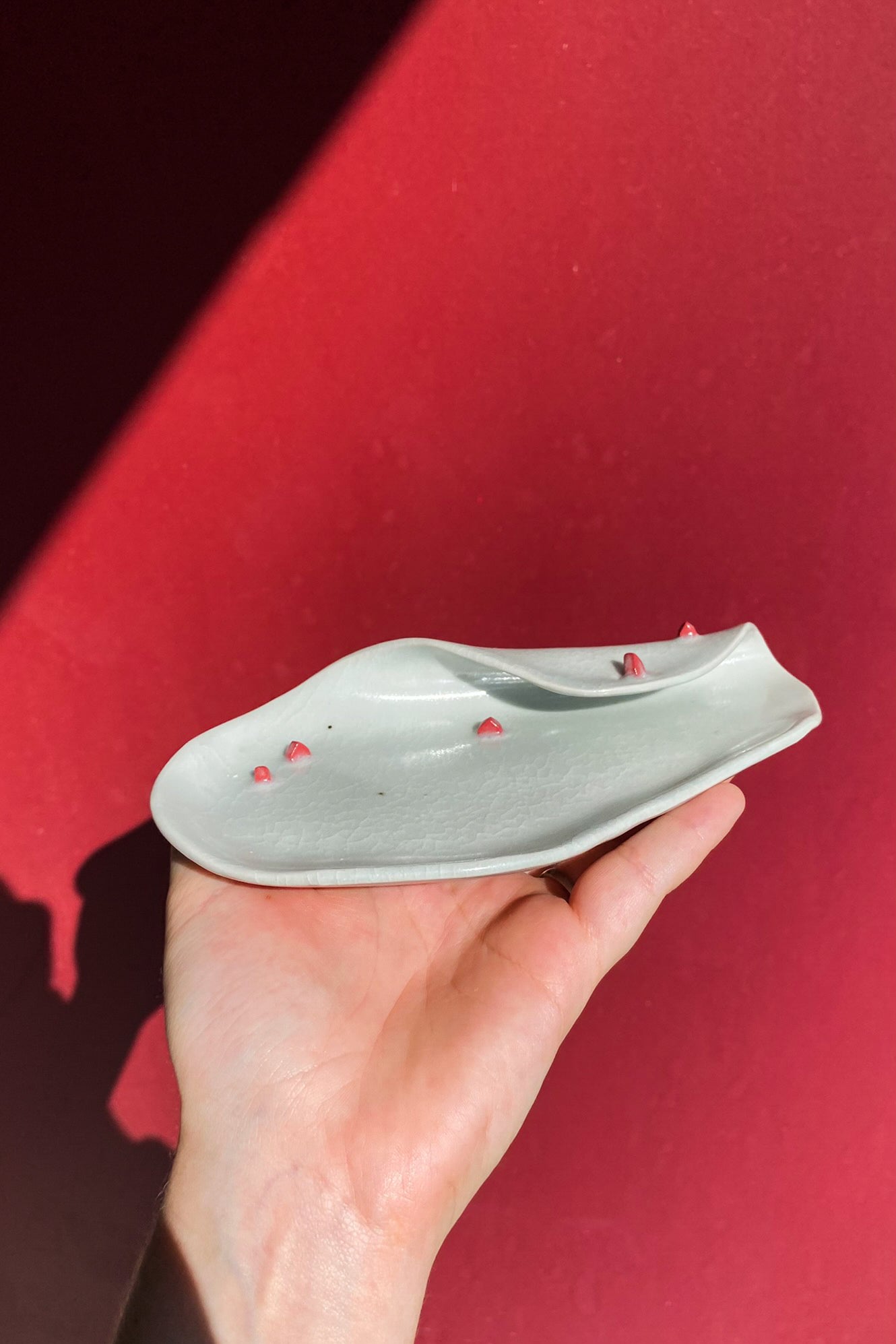 Tiny House Landscape Dish #9 / Ceramics / SECONDS