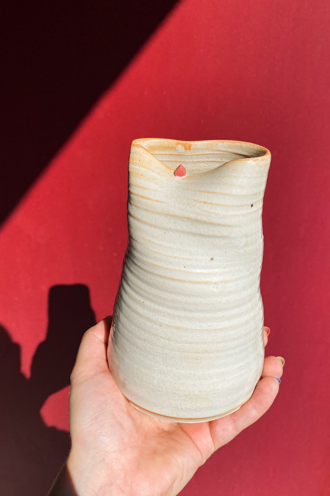 Tiny House Landscape Vase #4 / Ceramics / SECONDS