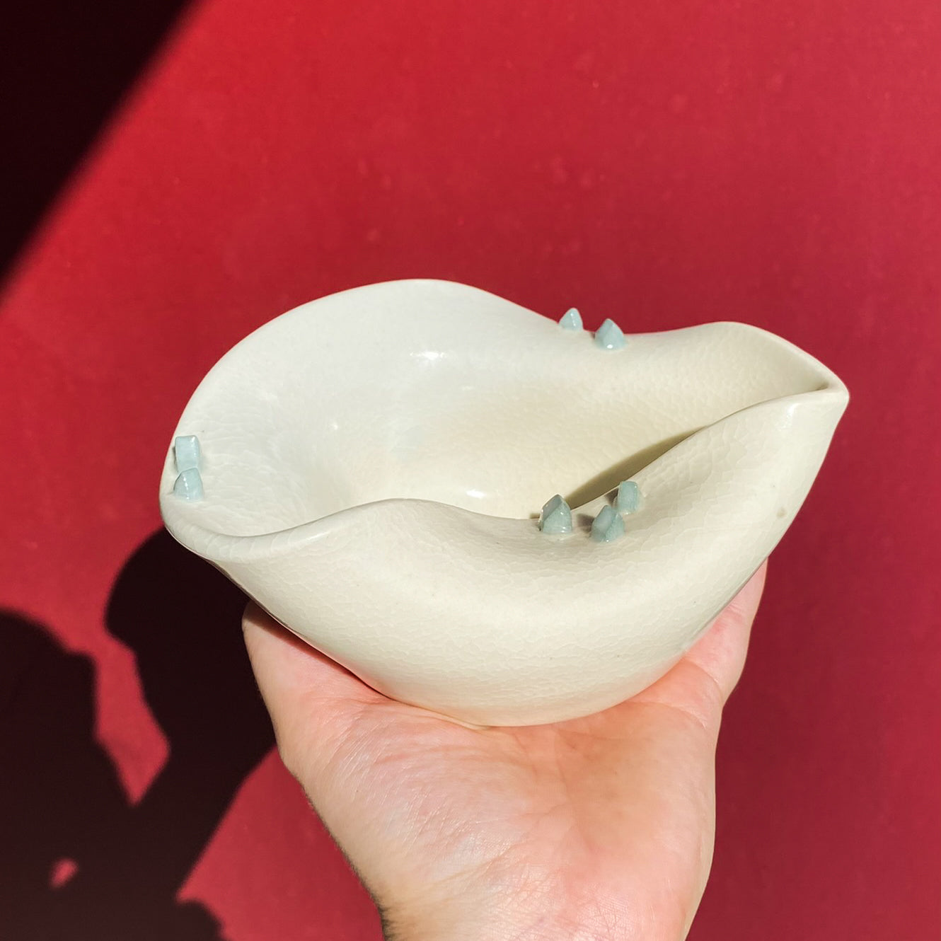 Tiny House Landscape Dish #4 / Ceramics