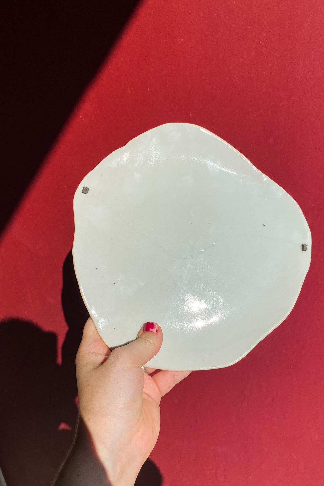 Tiny House Landscape Dish #3 / Ceramics