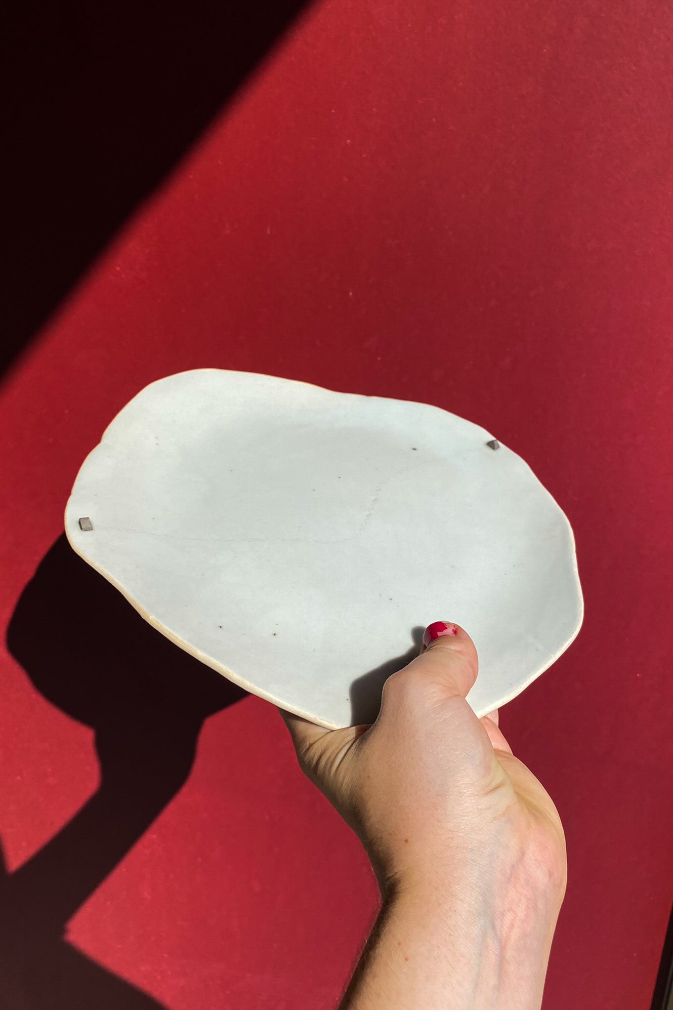 Tiny House Landscape Dish #3 / Ceramics