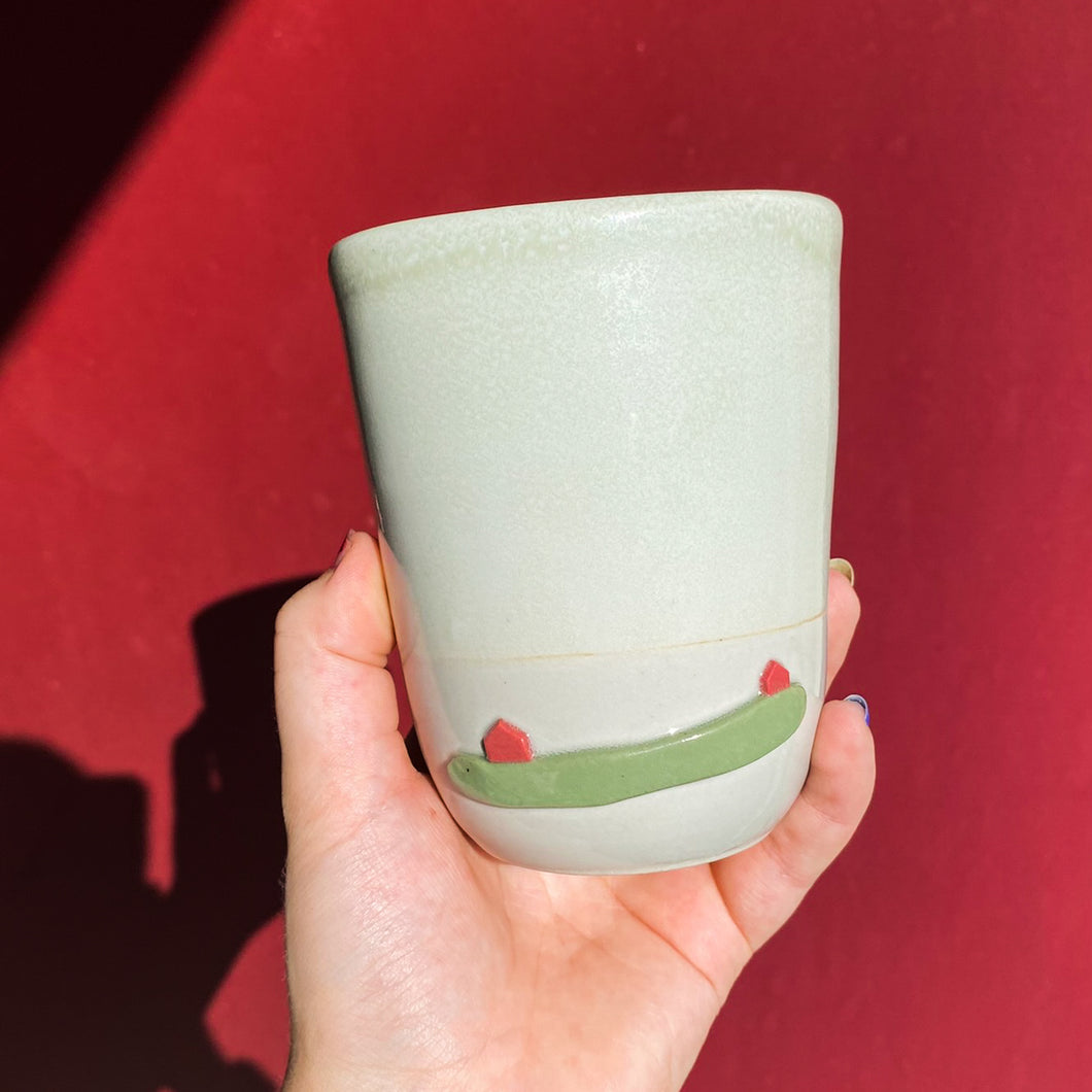 Red House Cup #2 / Ceramics / Seconds