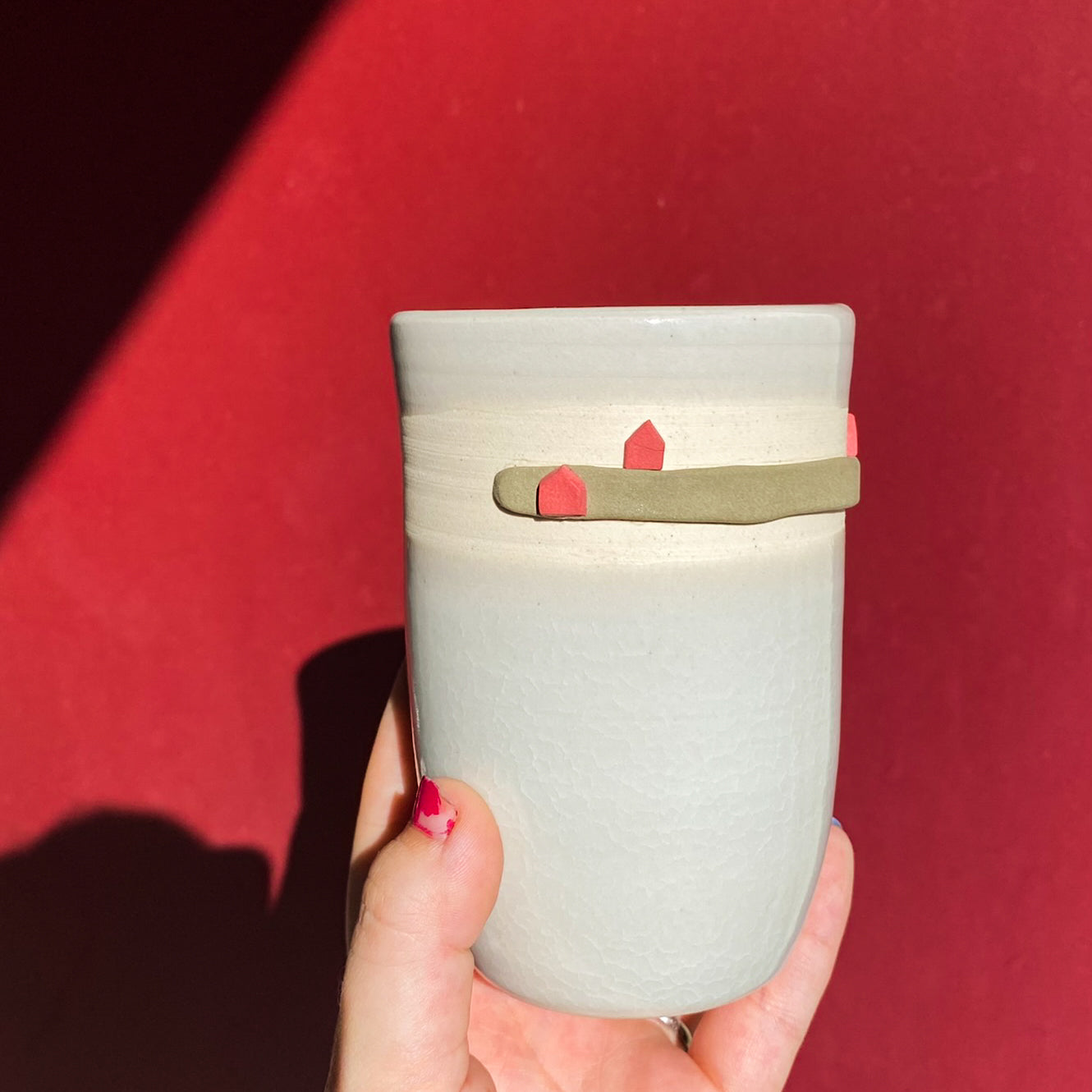 Red House Cup #3 / Ceramics / Seconds