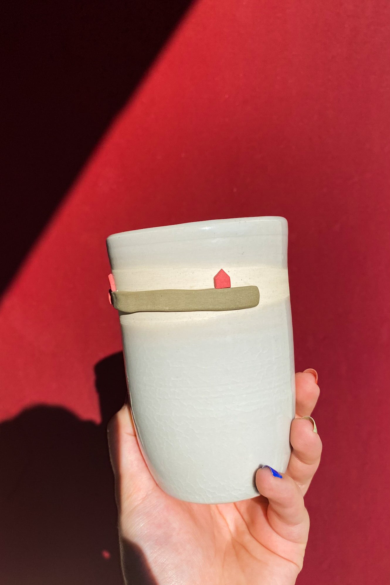 Red House Cup #3 / Ceramics / Seconds