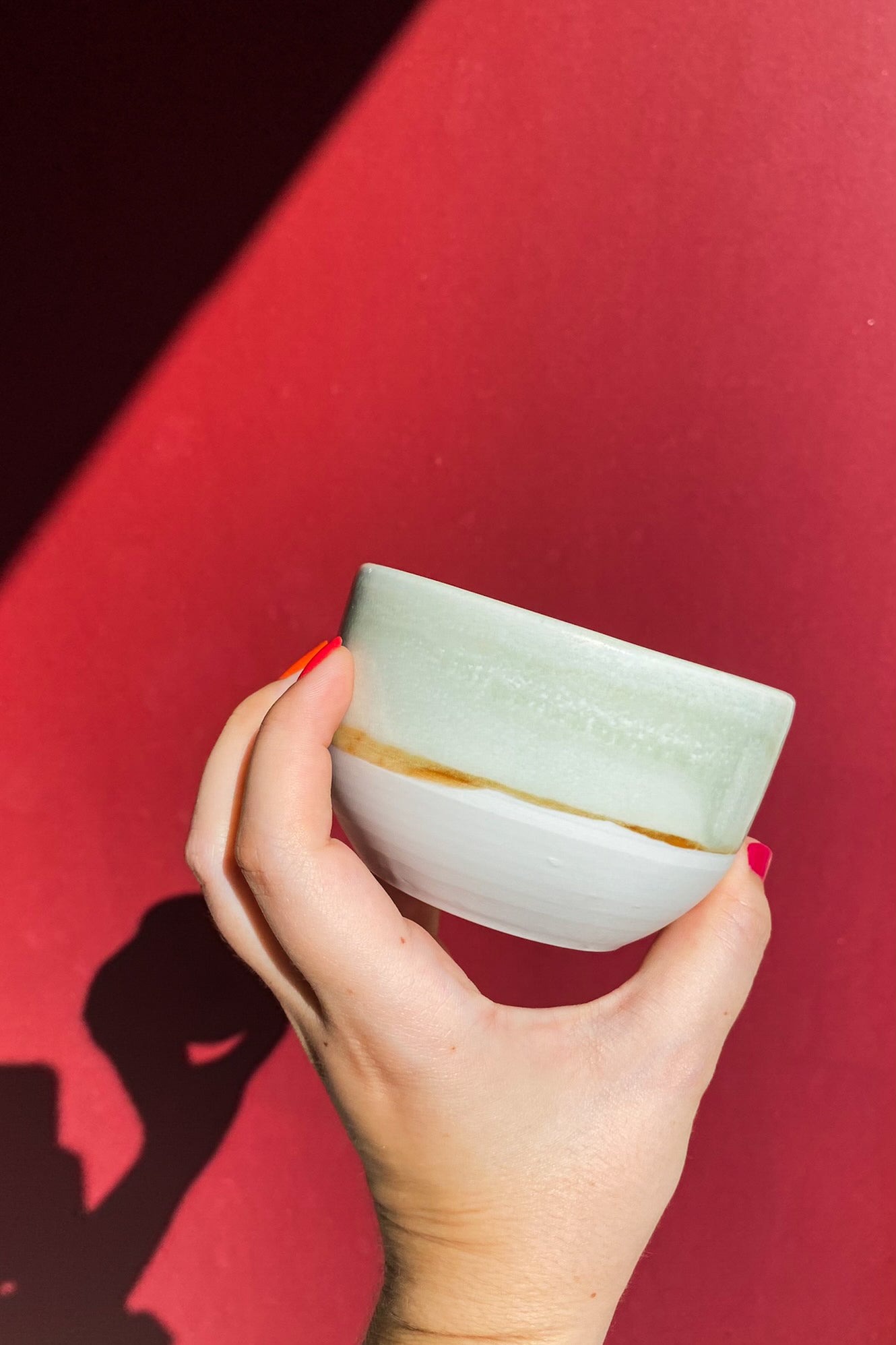 Light Green Cup / Ceramics