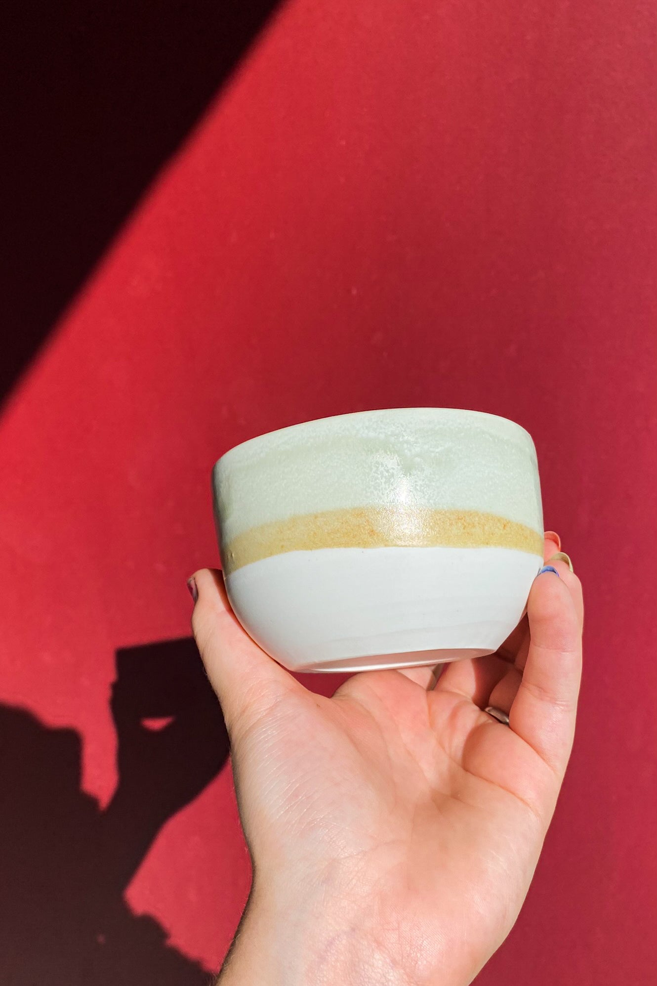 Light Green Cup / Ceramics